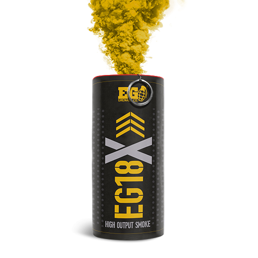EG18X Yellow Smoke Bomb